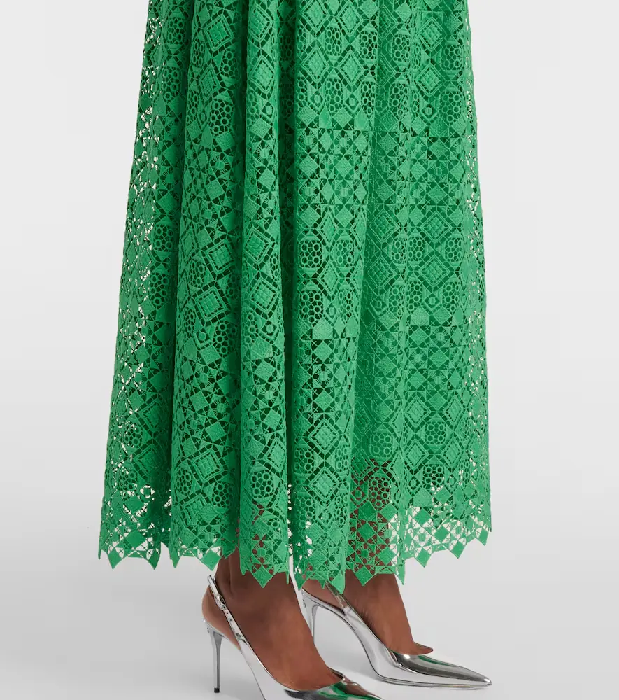 Elie Saab Halterneck midi dress | Thumbnail 2 Elie Saab Halterneck midi dress | Thumbnail 2