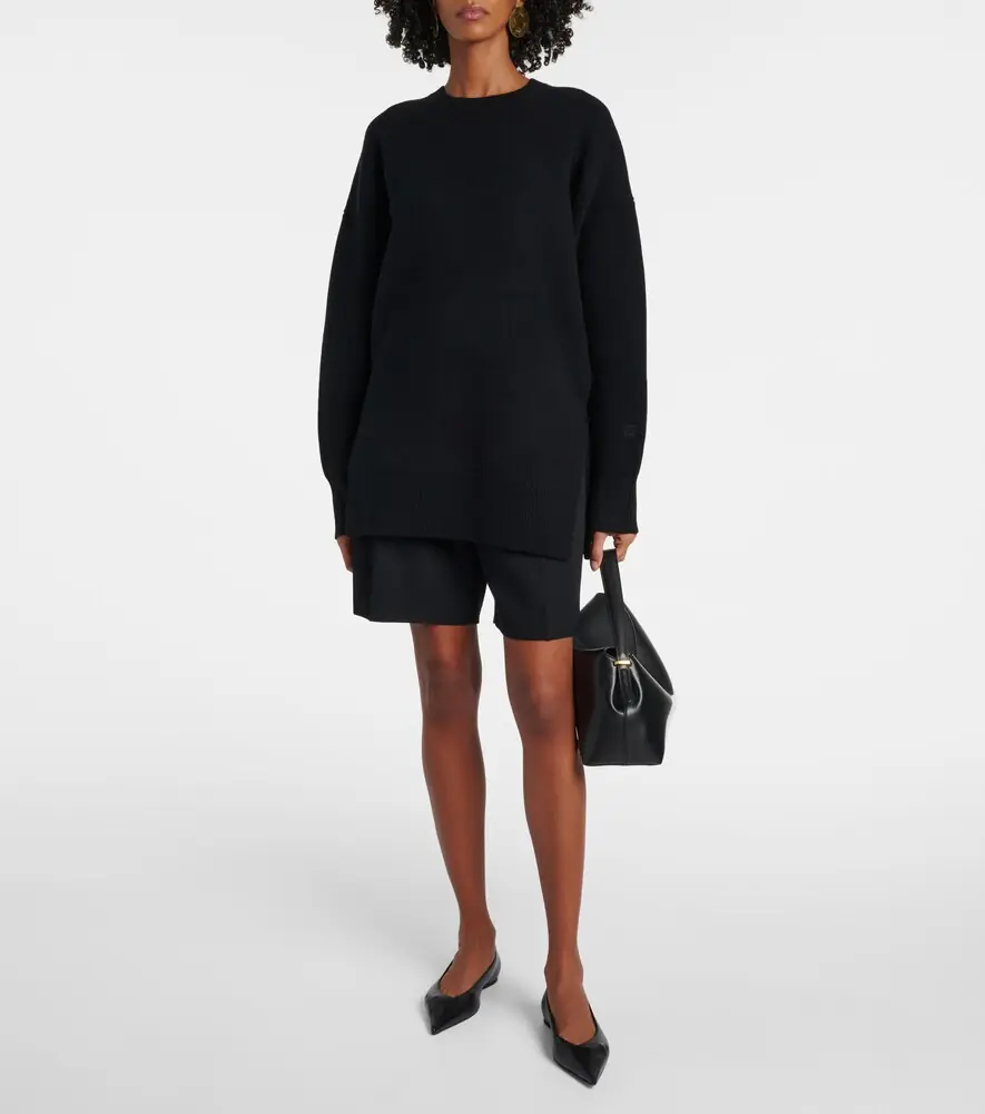 TOTEME Wool and cashmere-blend sweater | Thumbnail 3