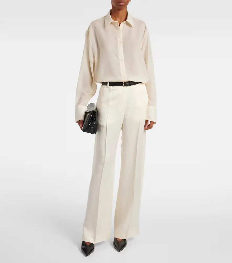 TOTEME Sheer wool shirt | Thumbnail 2 TOTEME Sheer wool shirt | Thumbnail 2