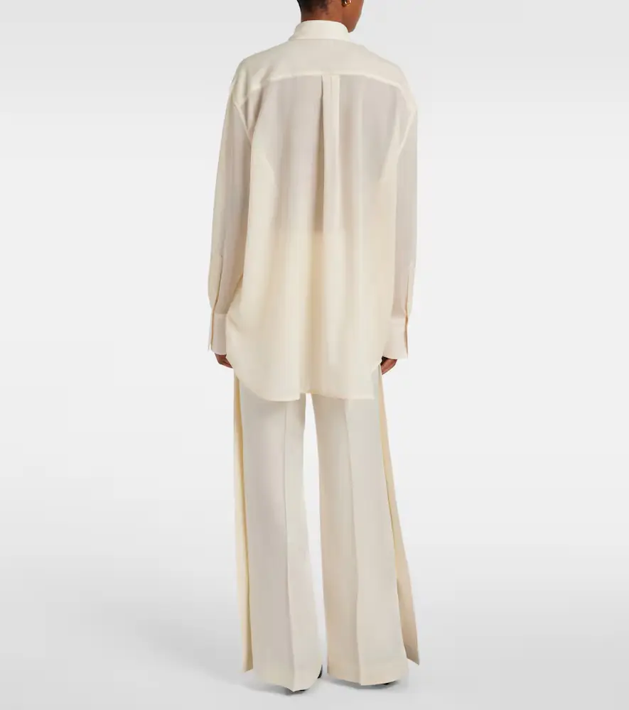 TOTEME Sheer wool shirt | Thumbnail 3 TOTEME Sheer wool shirt | Thumbnail 3