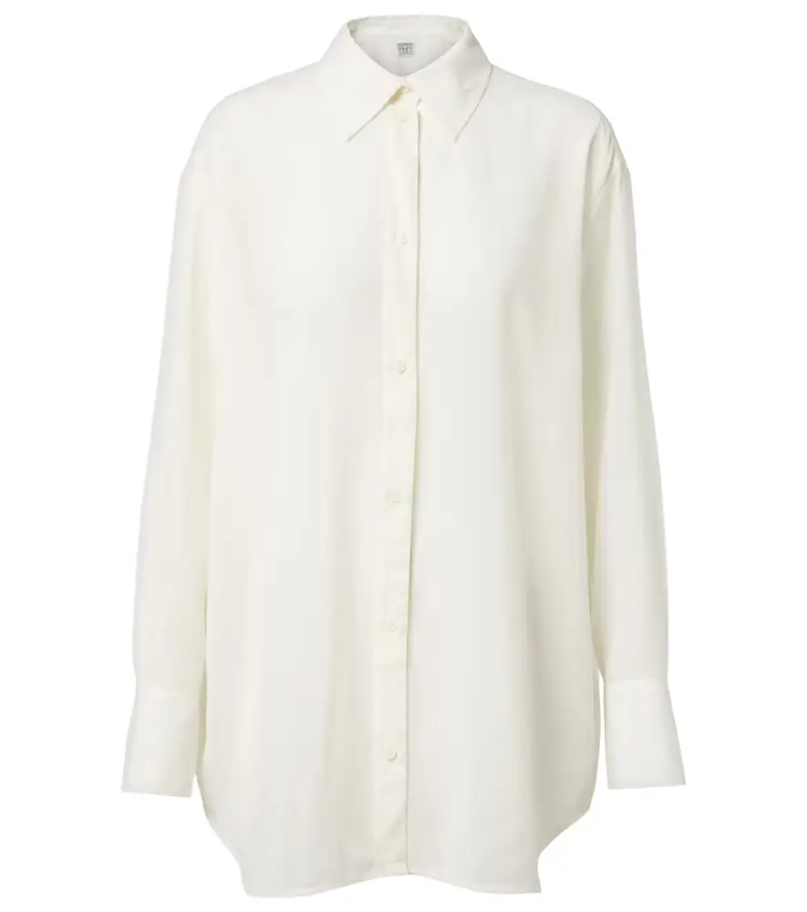 TOTEME Sheer wool shirt