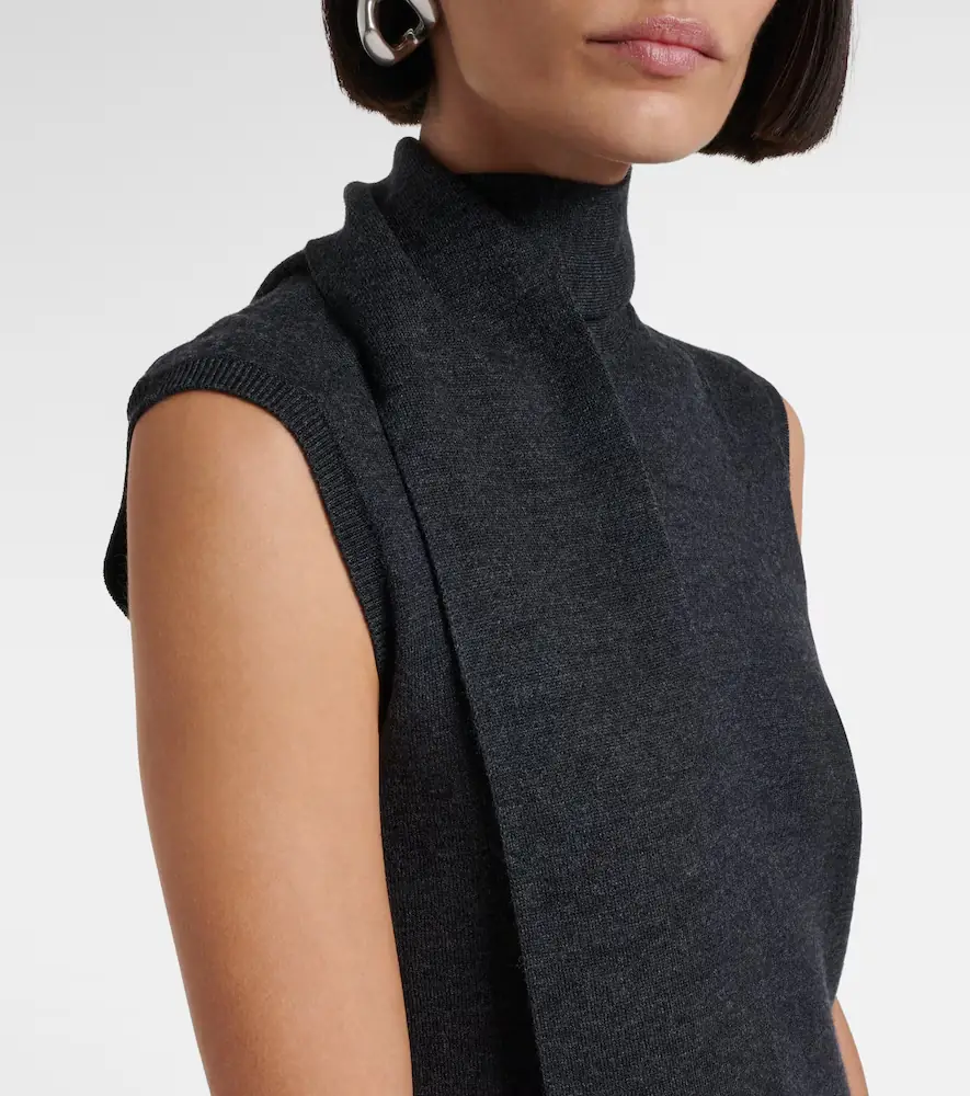 TOTEME Sash wool-blend sweater | Thumbnail 2
