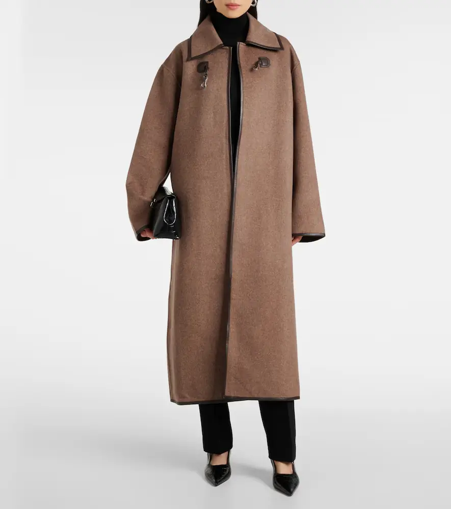 TOTEME Double clasp wool coat | Thumbnail 2