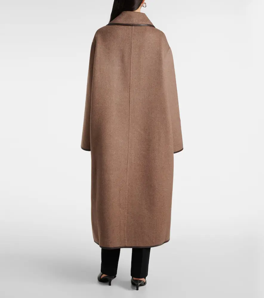 TOTEME Double clasp wool coat | Thumbnail 5