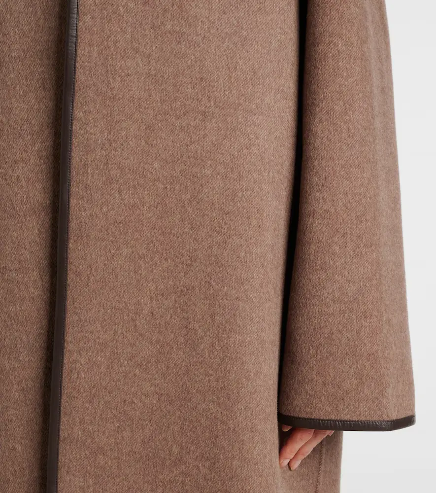 TOTEME Double clasp wool coat | Thumbnail 6