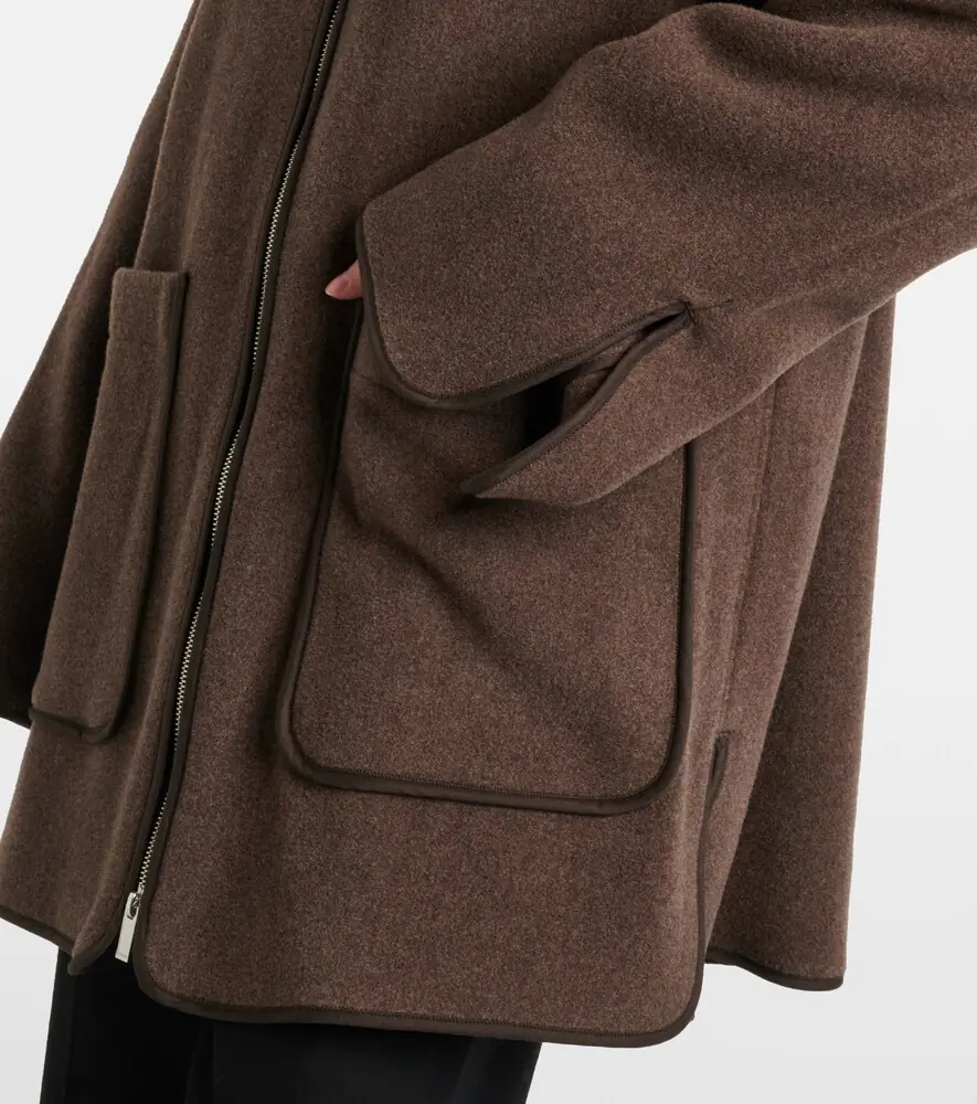 TOTEME Felted wool-blend jacket | Thumbnail 3