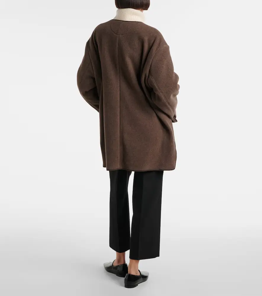 TOTEME Felted wool-blend jacket | Thumbnail 4