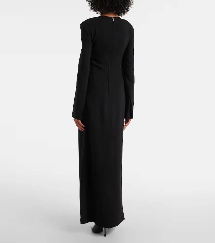 TOTEME Crêpe maxi dress | Thumbnail 5 TOTEME Crêpe maxi dress | Thumbnail 5