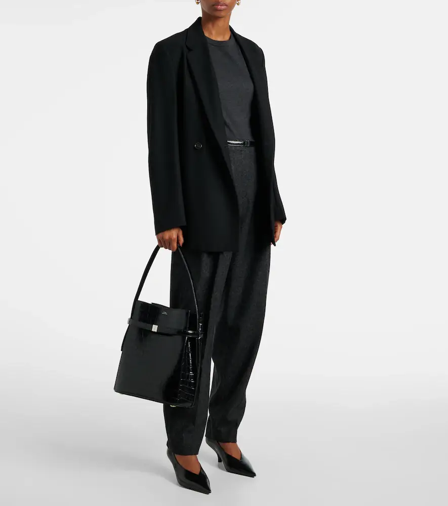 TOTEME Wool-blend tapered pants | Thumbnail 2 TOTEME Wool-blend tapered pants | Thumbnail 2