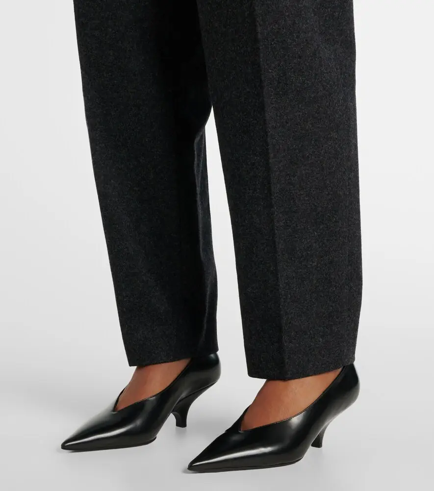 TOTEME Wool-blend tapered pants | Thumbnail 6 TOTEME Wool-blend tapered pants | Thumbnail 6