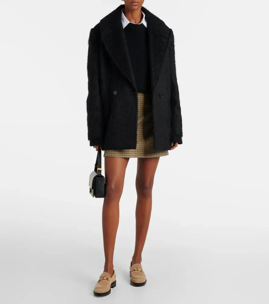 Tod's Shearling-trimmed suede loafers | Thumbnail 2