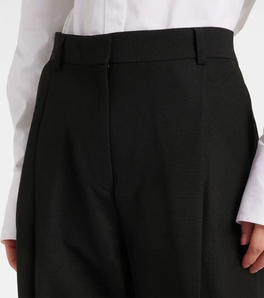 TOTEME High-rise twill straight pants | Thumbnail 2