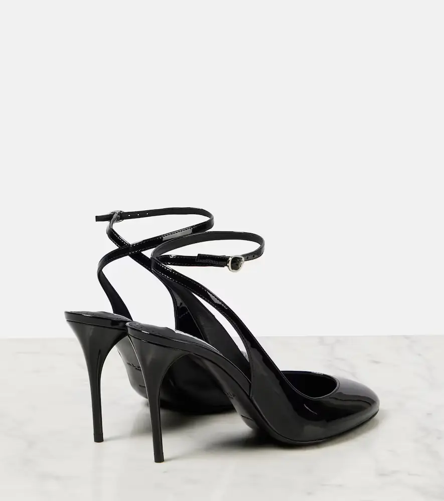 ALAÏA Décolleté 90 patent leather pumps | Thumbnail 3 ALAÏA Décolleté 90 patent leather pumps | Thumbnail 3