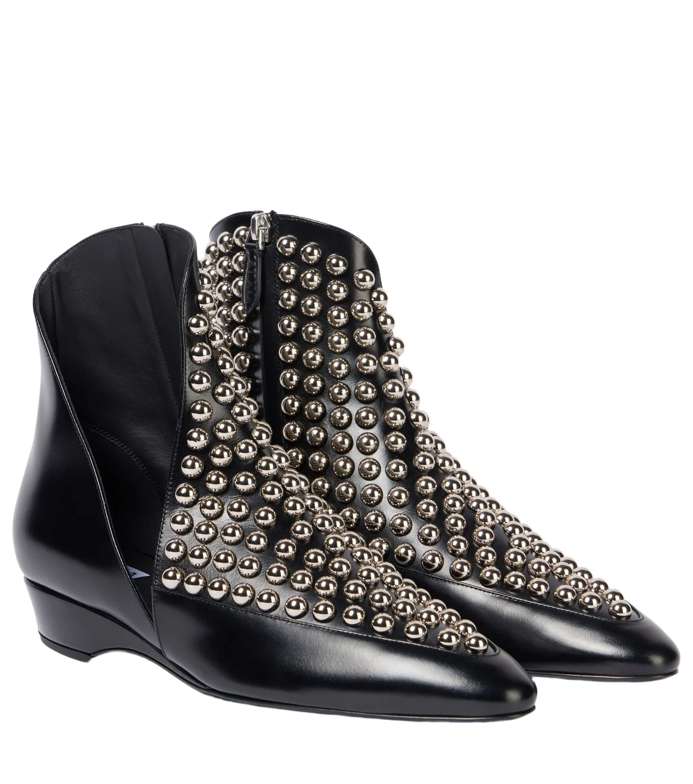 ALAÏA Studded leather ankle boots ALAÏA Studded leather ankle boots