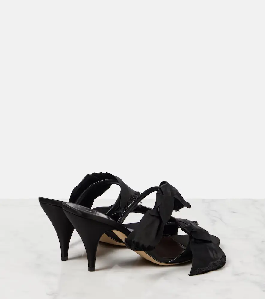The Row Vika satin sandals | Thumbnail 2 The Row Vika satin sandals | Thumbnail 2