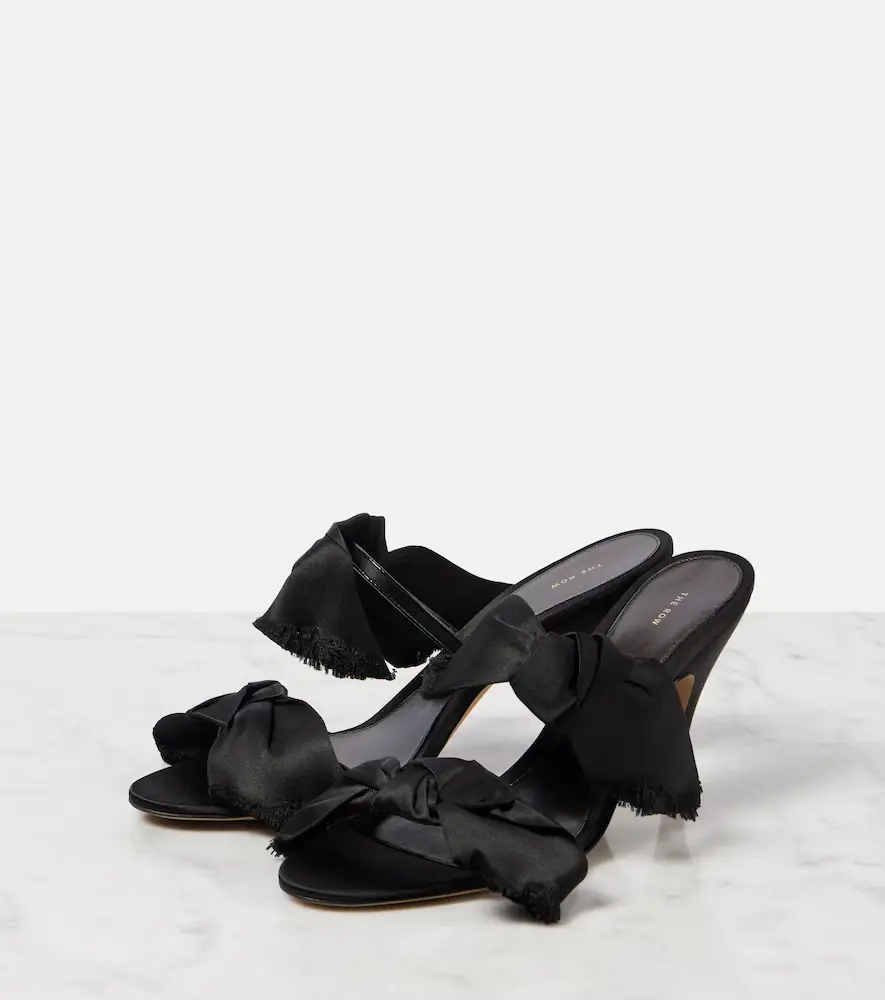 The Row Vika satin sandals | Thumbnail 5 The Row Vika satin sandals | Thumbnail 5
