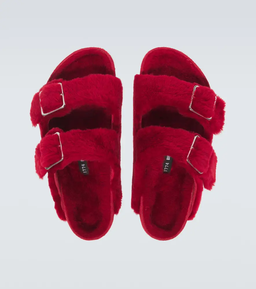 Birkenstock 1774 Arizona 1774 shearling-lined suede sandals | Thumbnail 2 Birkenstock 1774 Arizona 1774 shearling-lined suede sandals | Thumbnail 2