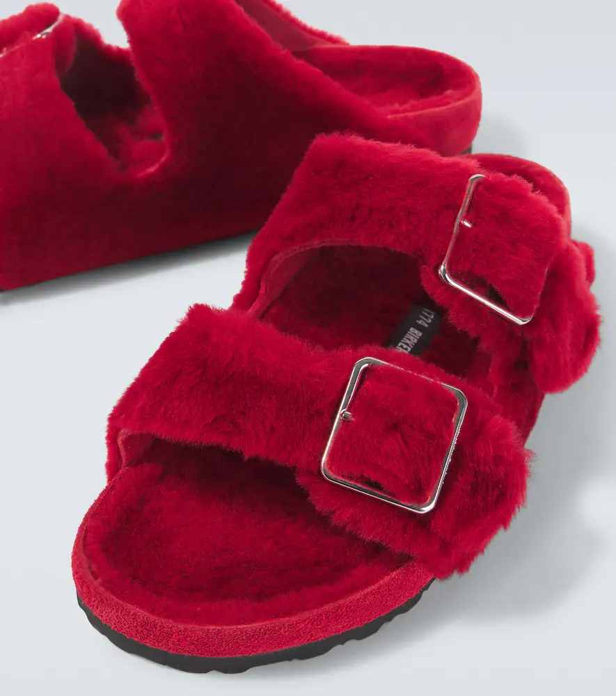 Birkenstock 1774 Arizona 1774 shearling-lined suede sandals | Thumbnail 6 Birkenstock 1774 Arizona 1774 shearling-lined suede sandals | Thumbnail 6