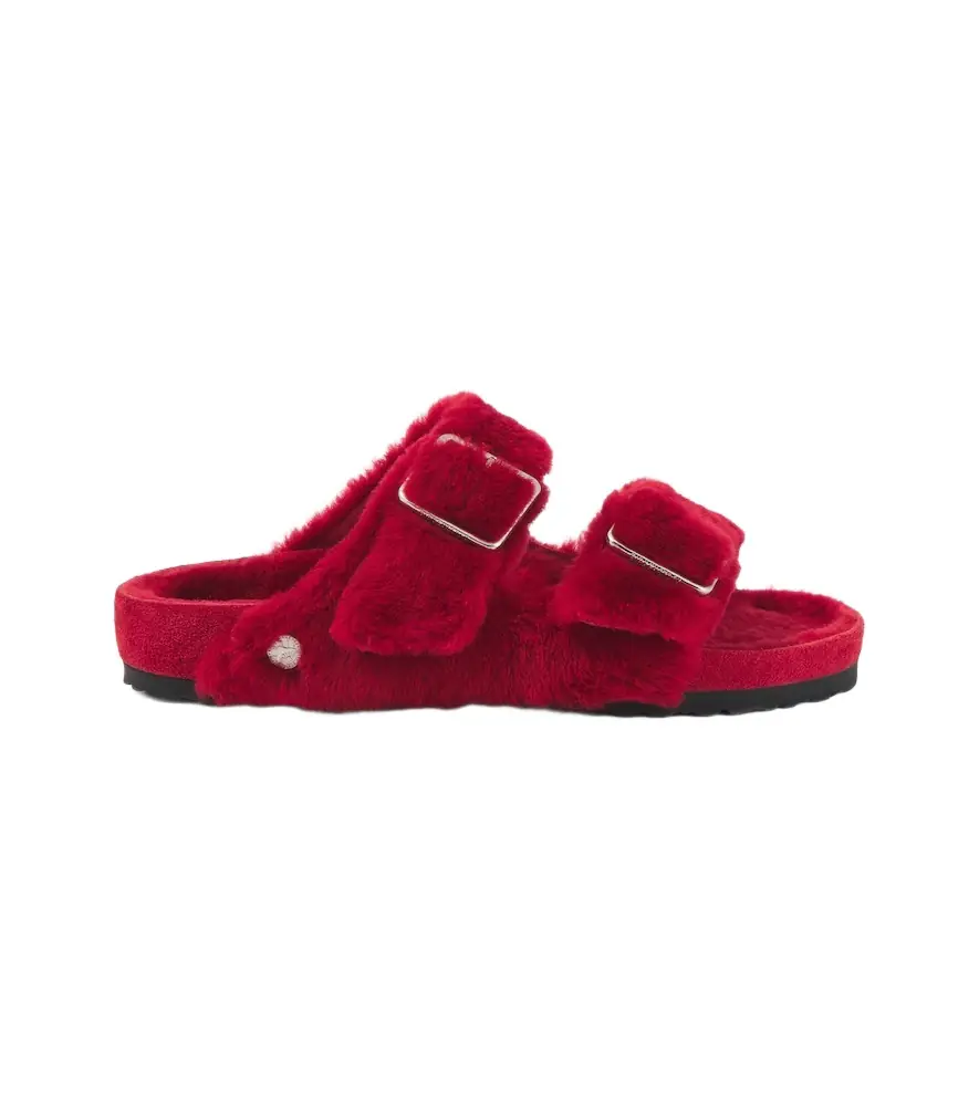 Birkenstock 1774 Arizona 1774 shearling-lined suede sandals | Image 1 Birkenstock 1774 Arizona 1774 shearling-lined suede sandals | Image 1