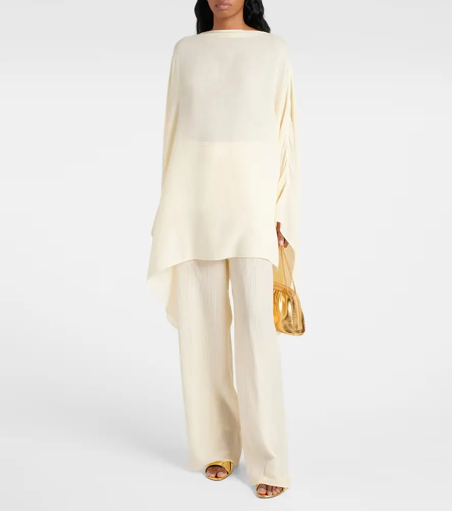 Taller Marmo Zoagli cotton and silk-blend straight pants | Thumbnail 2 Taller Marmo Zoagli cotton and silk-blend straight pants | Thumbnail 2