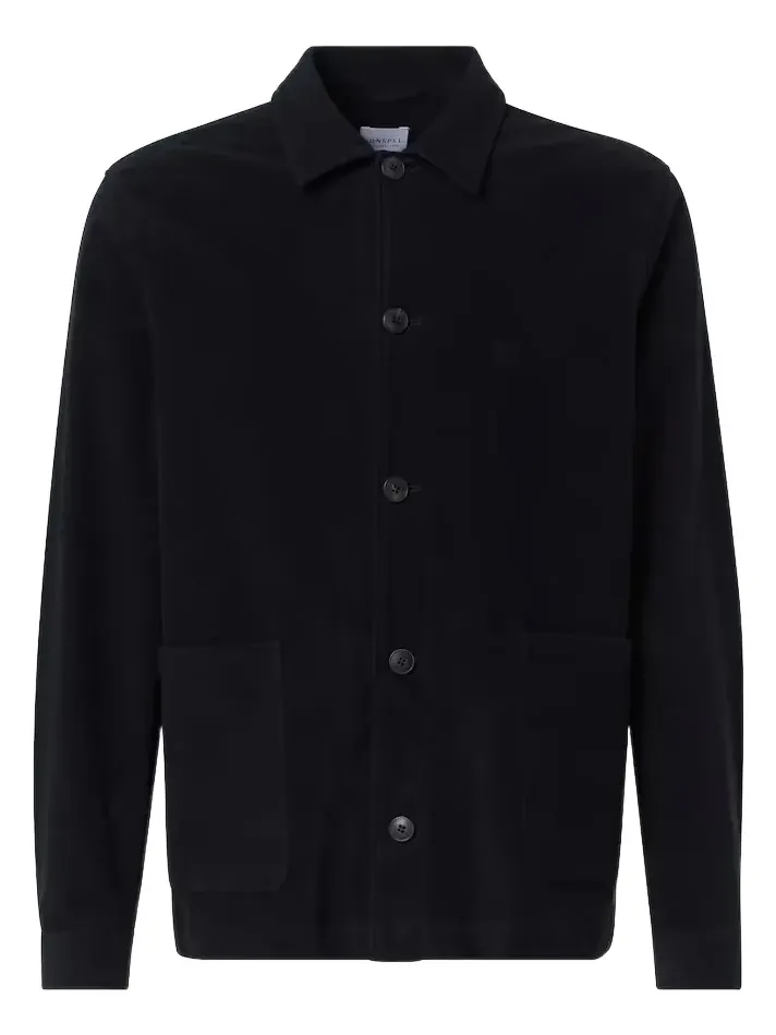 Sunspel Cotton moleskin overshirt