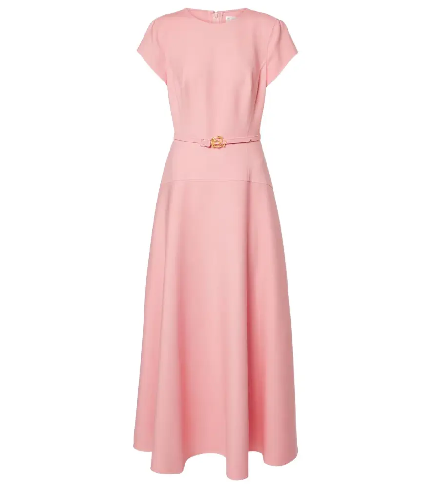 Oscar de la Renta Wool-blend midi dress | Image 1 Oscar de la Renta Wool-blend midi dress | Image 1