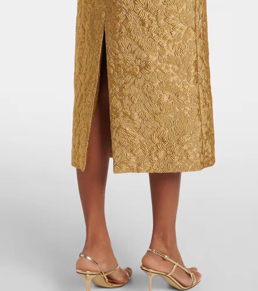 Markarian Marcella floral brocade cocktail dress | Thumbnail 2 Markarian Marcella floral brocade cocktail dress | Thumbnail 2