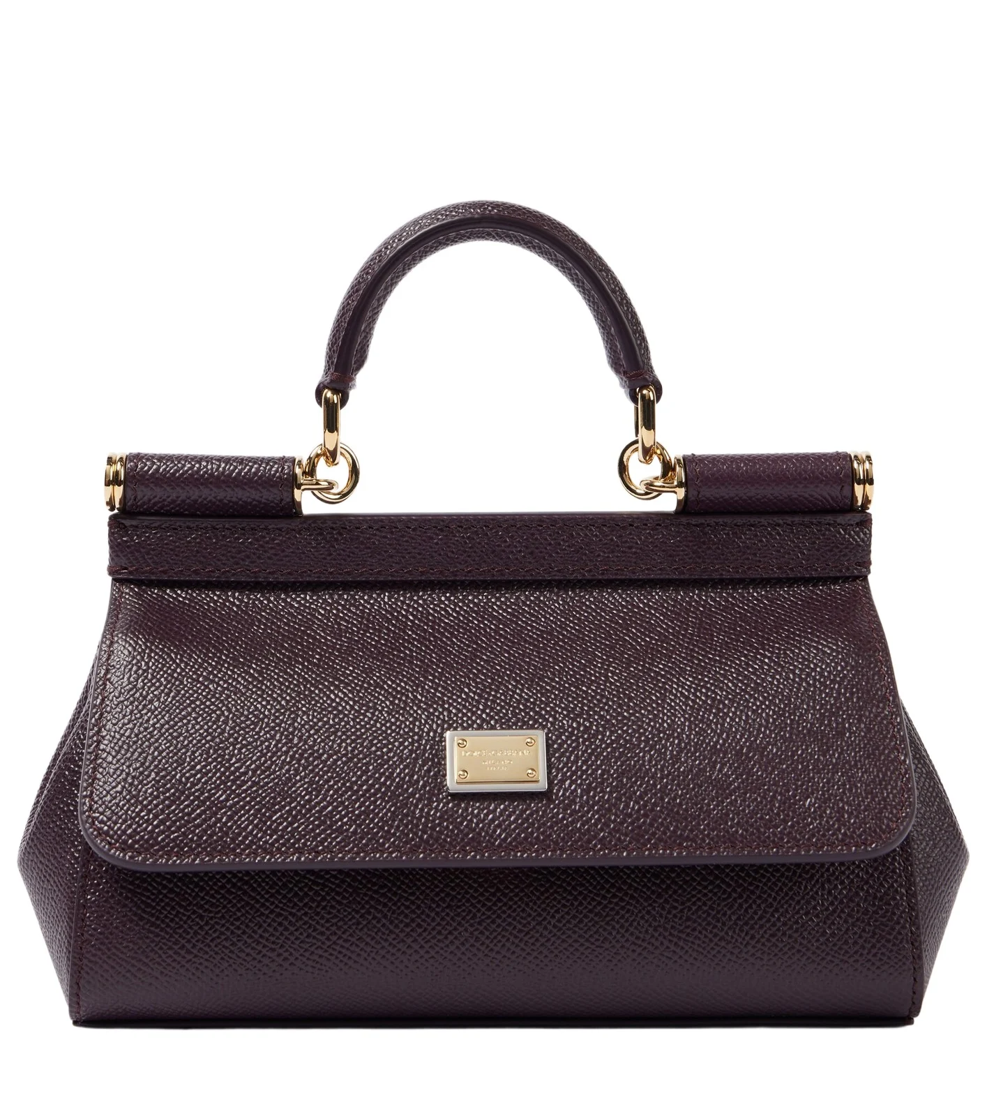 Dolce & Gabbana Sicily Small leather tote bag