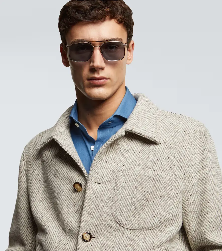 Brunello Cucinelli Sartorial Sunset square sunglasses | Thumbnail 5 Brunello Cucinelli Sartorial Sunset square sunglasses | Thumbnail 5