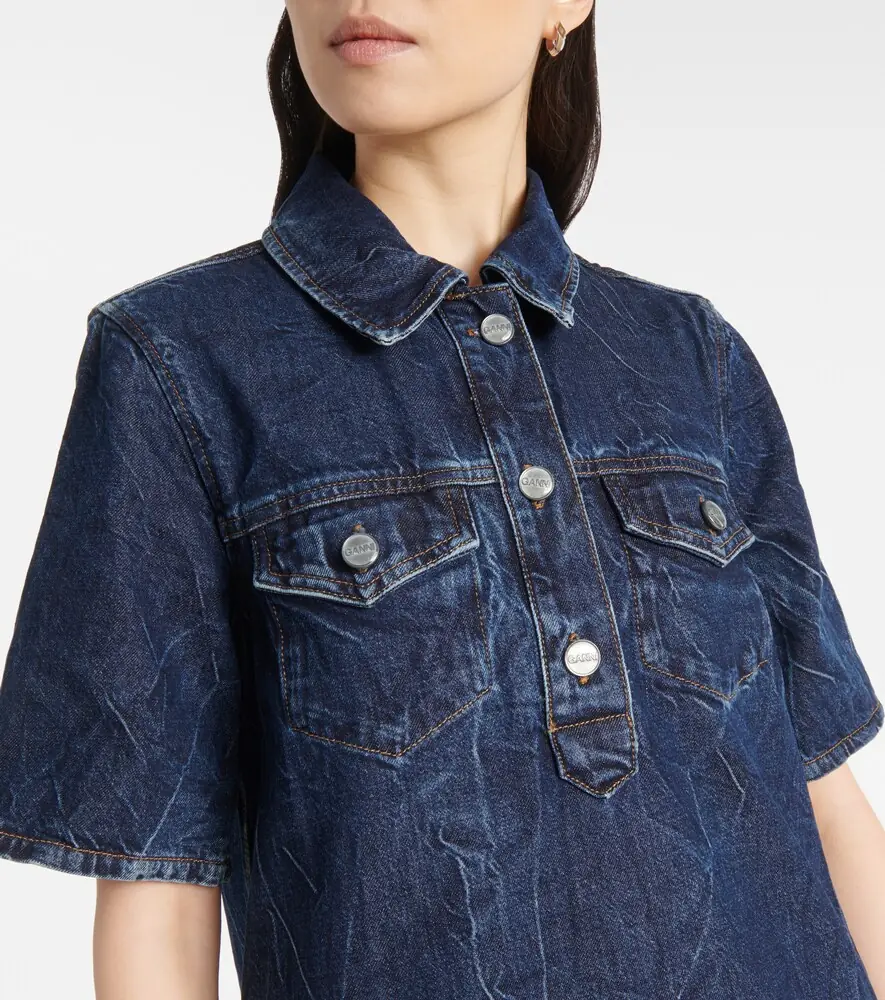 Ganni Denim minidress | Thumbnail 5