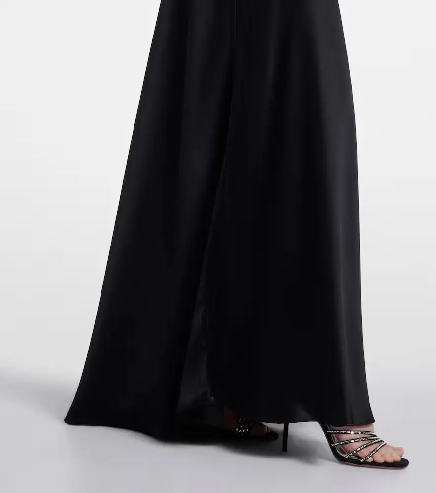 Rodarte Lace-trimmed silk charmeuse gown | Thumbnail 2 Rodarte Lace-trimmed silk charmeuse gown | Thumbnail 2