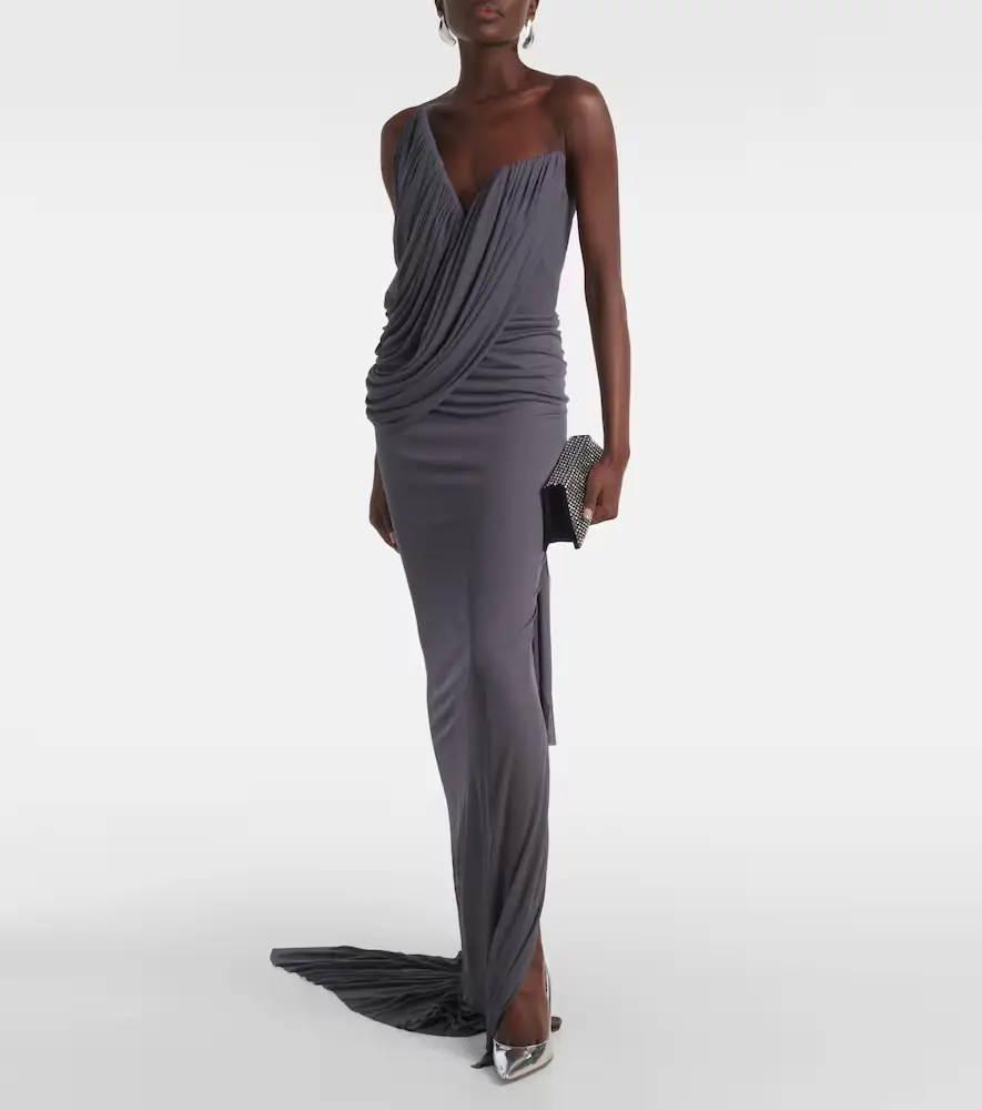 Maticevski Systema gathered jersey gown | Thumbnail 2