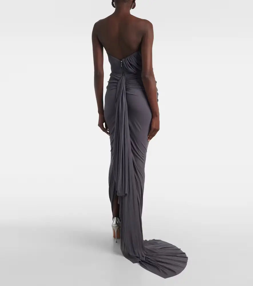 Maticevski Systema gathered jersey gown | Thumbnail 7