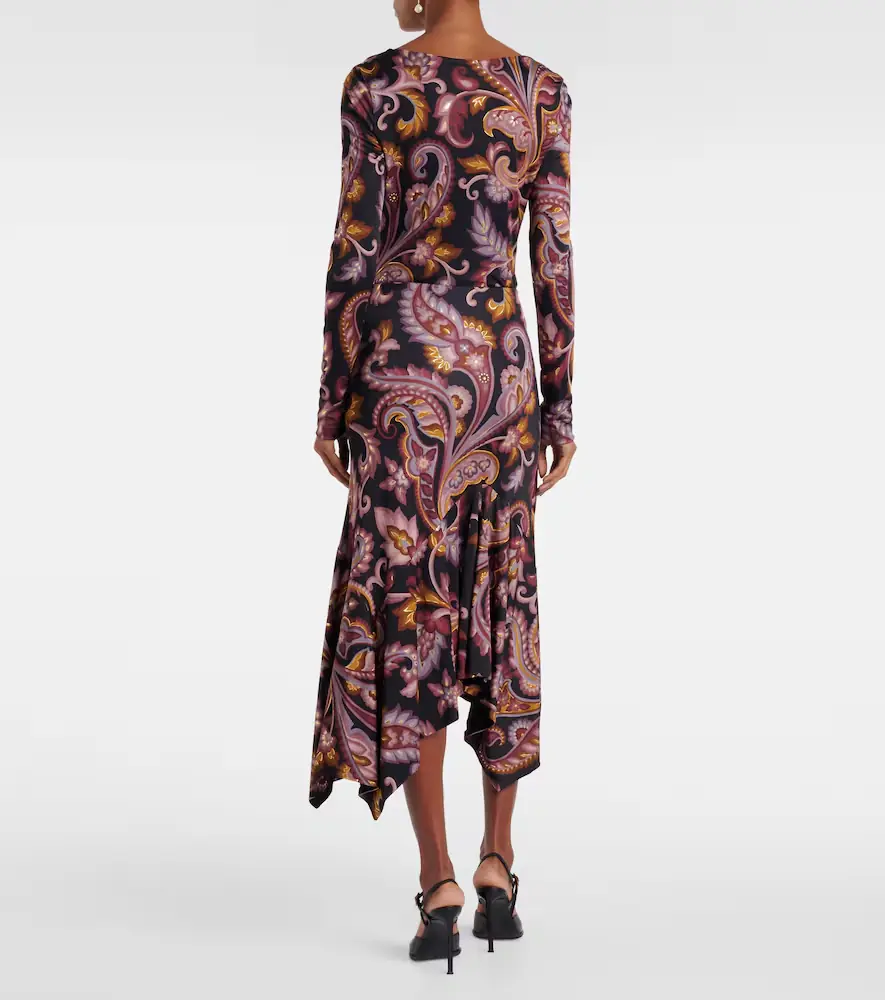 Etro Paisley jersey maxi skirt | Thumbnail 2