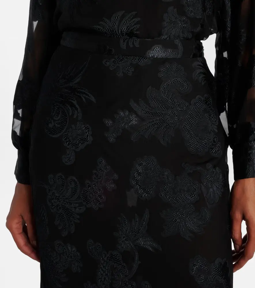Etro Paisley satin maxi skirt | Thumbnail 3 Etro Paisley satin maxi skirt | Thumbnail 3