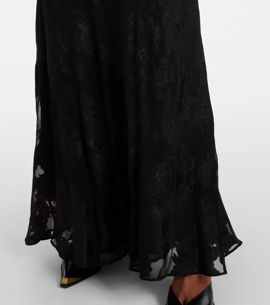 Etro Paisley satin maxi skirt | Thumbnail 5 Etro Paisley satin maxi skirt | Thumbnail 5