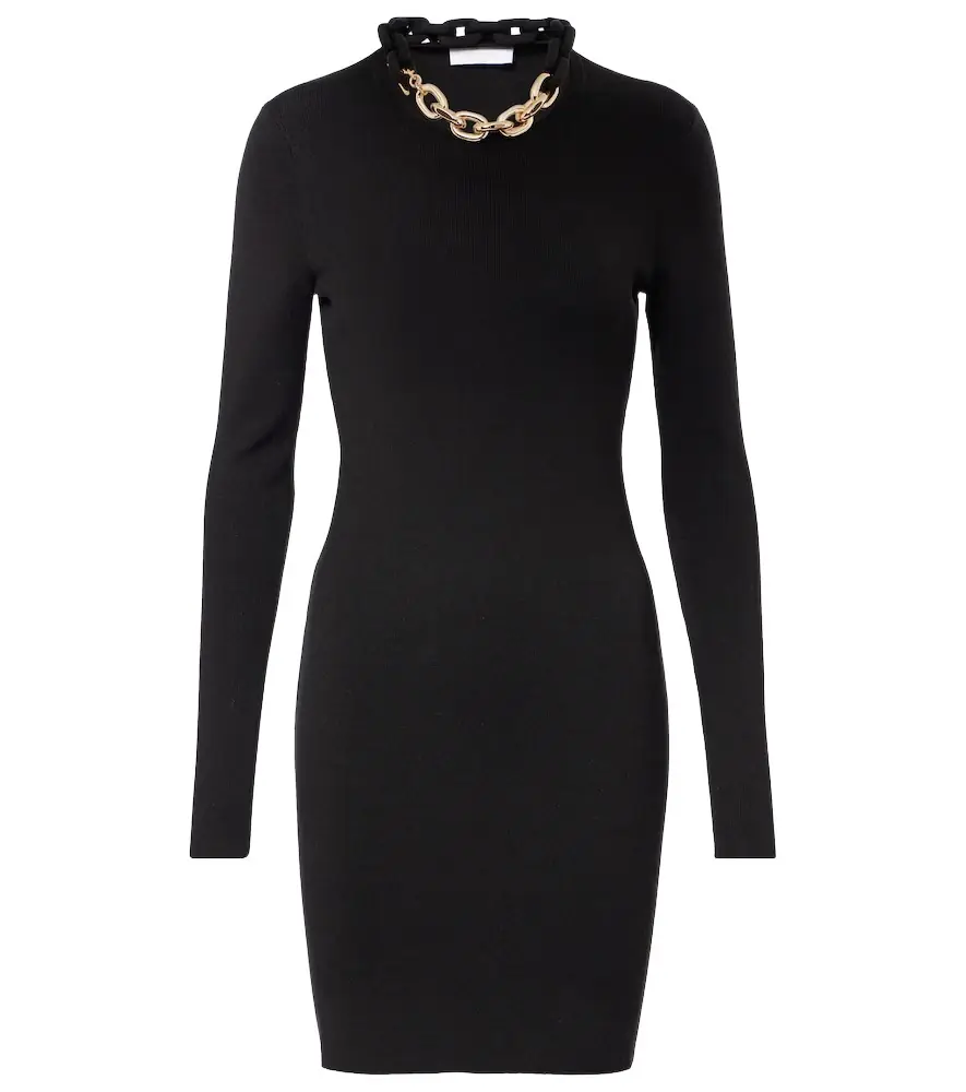 Rabanne Chain-detail minidress