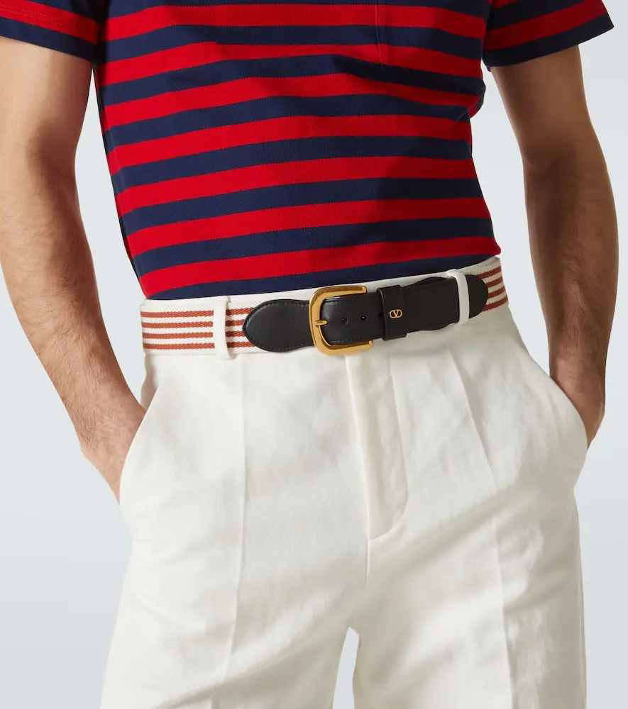 Valentino Garavani Striped belt | Thumbnail 3
