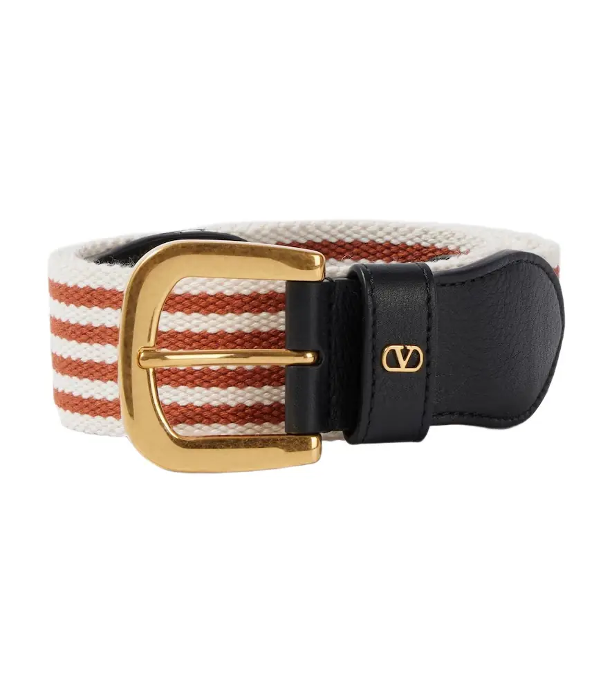 Valentino Garavani Striped belt