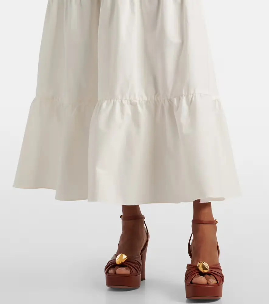 ADRIANA DEGREAS Cotton maxi dress | Thumbnail 5 ADRIANA DEGREAS Cotton maxi dress | Thumbnail 5