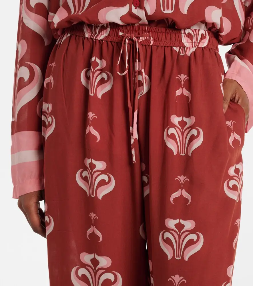 ADRIANA DEGREAS Printed wide-leg pants | Thumbnail 4 ADRIANA DEGREAS Printed wide-leg pants | Thumbnail 4