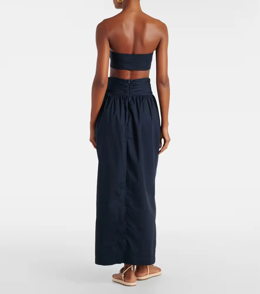 ADRIANA DEGREAS Cotton maxi skirt | Thumbnail 4 ADRIANA DEGREAS Cotton maxi skirt | Thumbnail 4