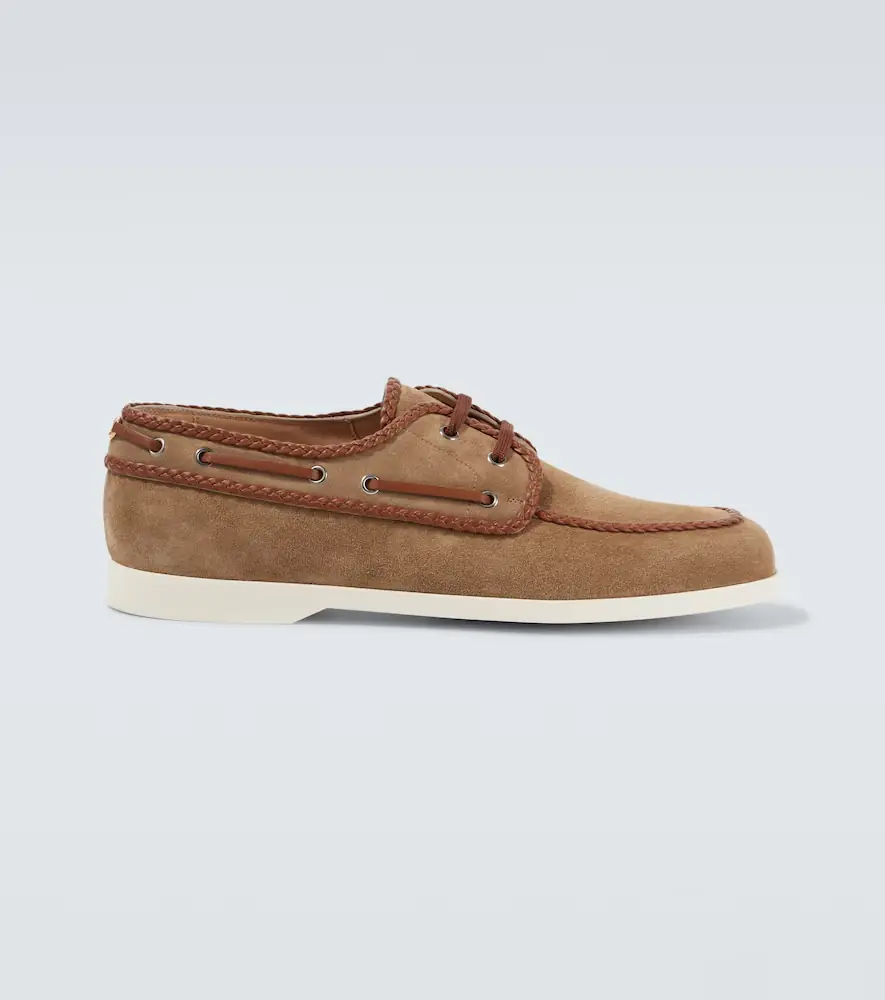 Valentino Garavani Palm Avenue leather boat shoes | Thumbnail 5 Valentino Garavani Palm Avenue leather boat shoes | Thumbnail 5