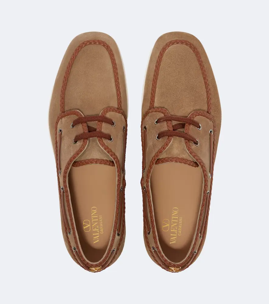 Valentino Garavani Palm Avenue leather boat shoes | Thumbnail 6 Valentino Garavani Palm Avenue leather boat shoes | Thumbnail 6