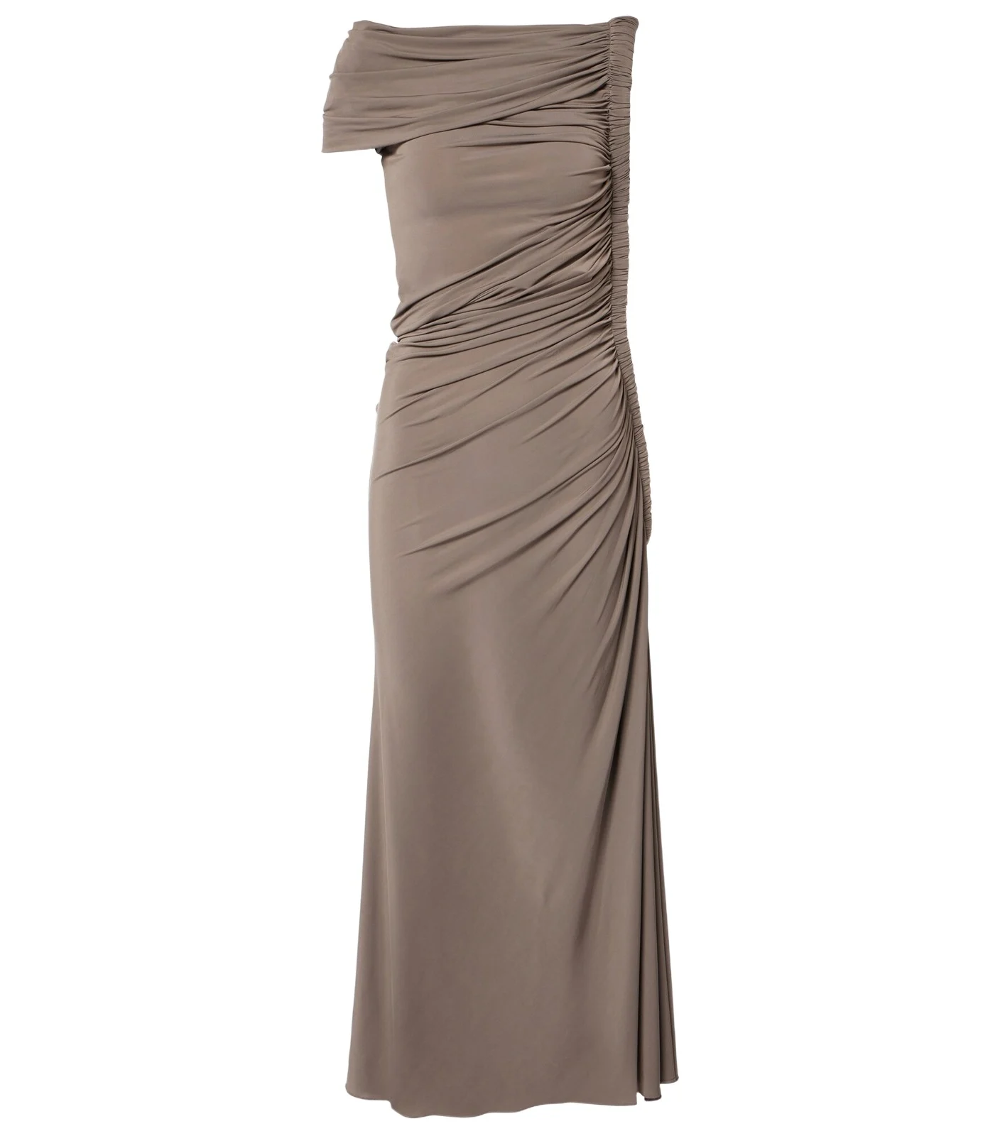 ALAÏA Asymmetric midi dress ALAÏA Asymmetric midi dress
