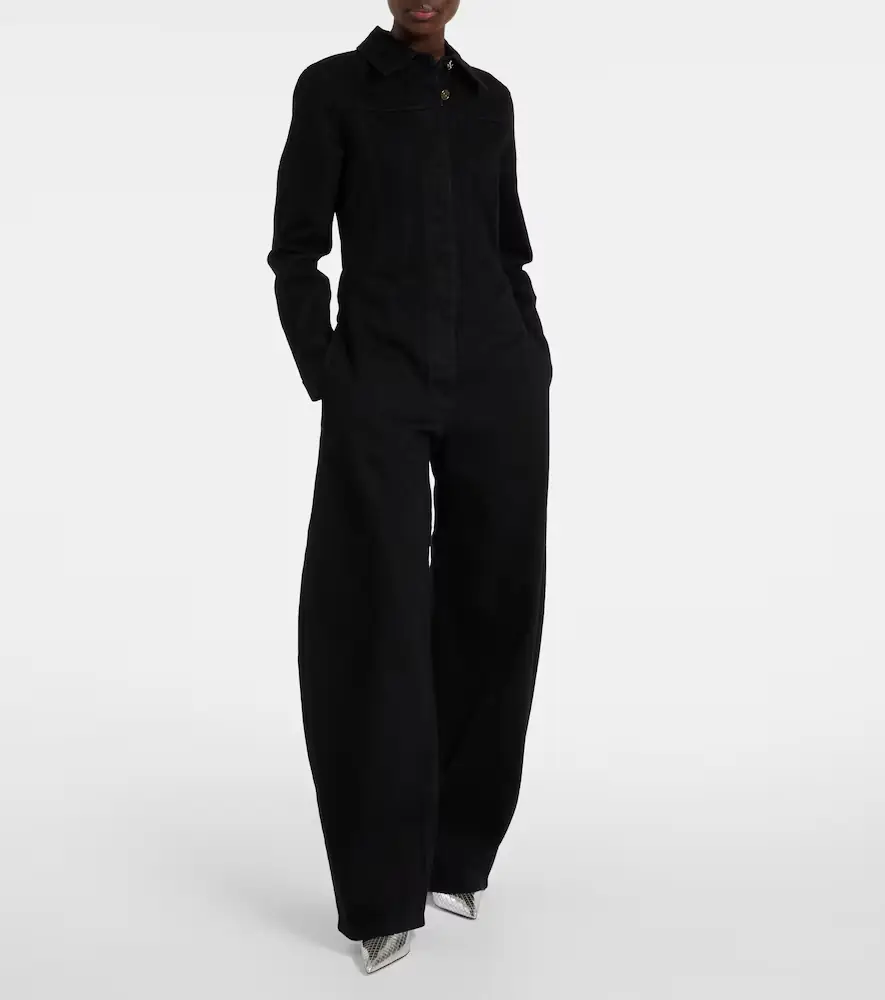 Alaïa Alaïa Denim jumpsuit | Thumbnail 4 Alaïa Alaïa Denim jumpsuit | Thumbnail 4