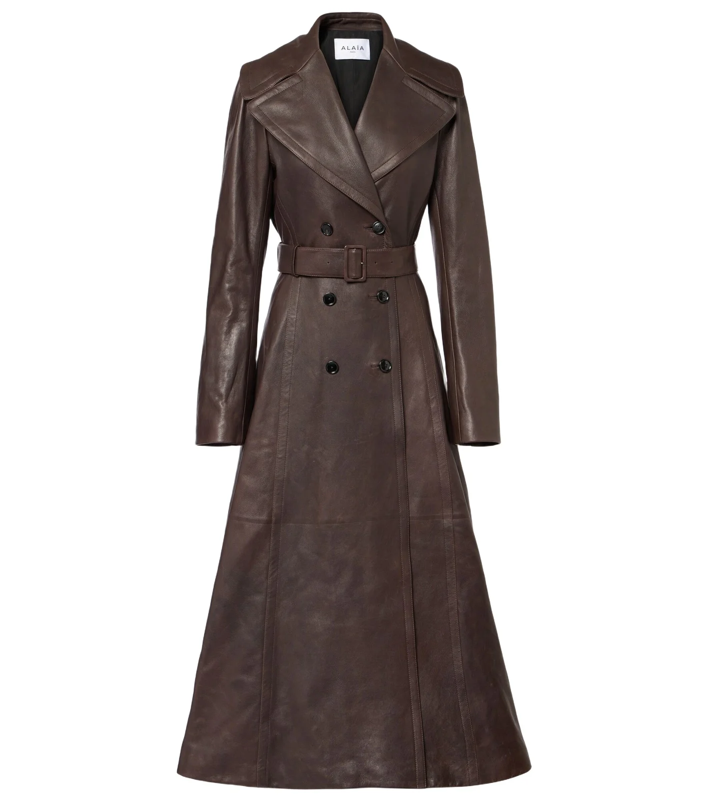 Leather coat Leather coat
