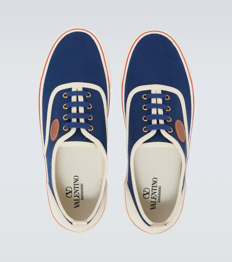 Valentino Garavani Nojoke canvas sneakers | Thumbnail 5 Valentino Garavani Nojoke canvas sneakers | Thumbnail 5
