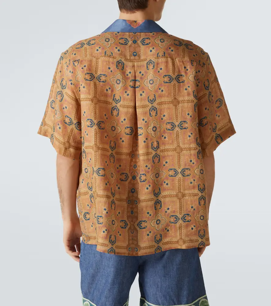 Valentino Garavani Printed linen shirt | Thumbnail 2 Valentino Garavani Printed linen shirt | Thumbnail 2