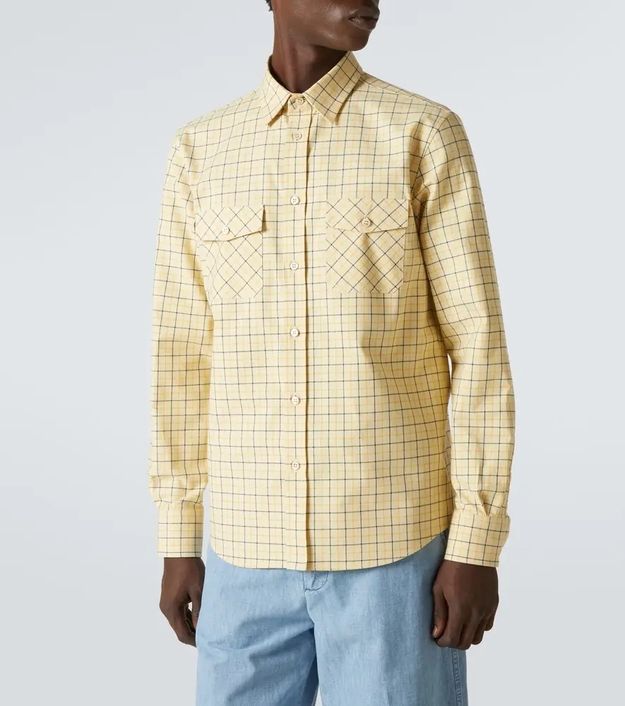 Valentino Garavani Checked cotton shirt | Thumbnail 2 Valentino Garavani Checked cotton shirt | Thumbnail 2